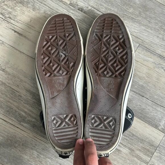 Vintage Made In USA Converse All Star Chuck Taylor High Sneakers Size 11.5 - Picture 6 of 7